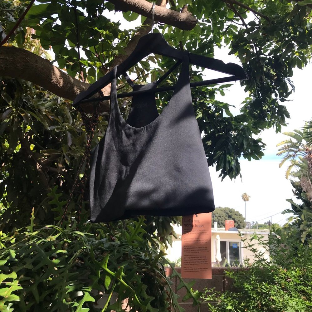 SOLD Girlfriend Collective Black FLOAT Cleo Bra